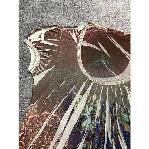 Casual Freedom Y2k Graphic Blouse - Picture 2 of 6